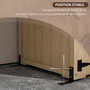 Voir la diapositive 6 : OUTSUNNY Armoire de jardin abri de jardin 2 portes croisillons 2 étagères toit bitumé bois sapin pré-huilé