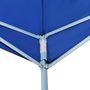 Voir la diapositive 4 : VIDAXL Tente de reception pliable 3x9 m Bleu