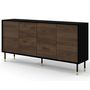Voir la diapositive 1 : BEST MOBILIER Novara - buffet bas - 180 cm