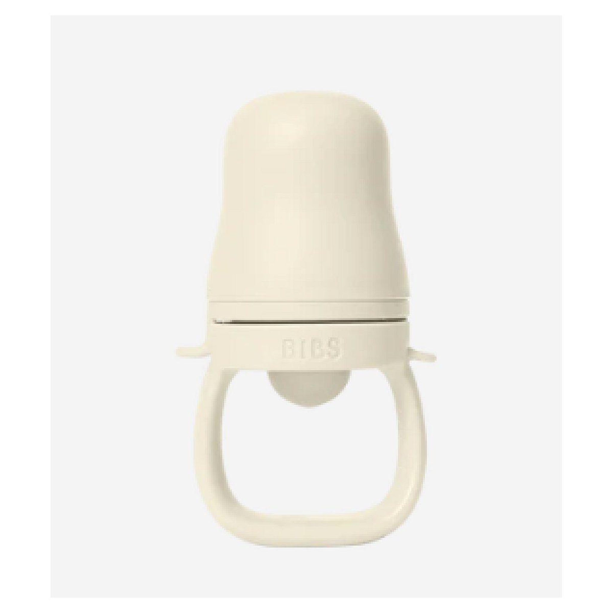 Voir la diapositive 3 : BIBS Grignoteuse pour bebe  avec 2 tetines en silicone couleur ivoire