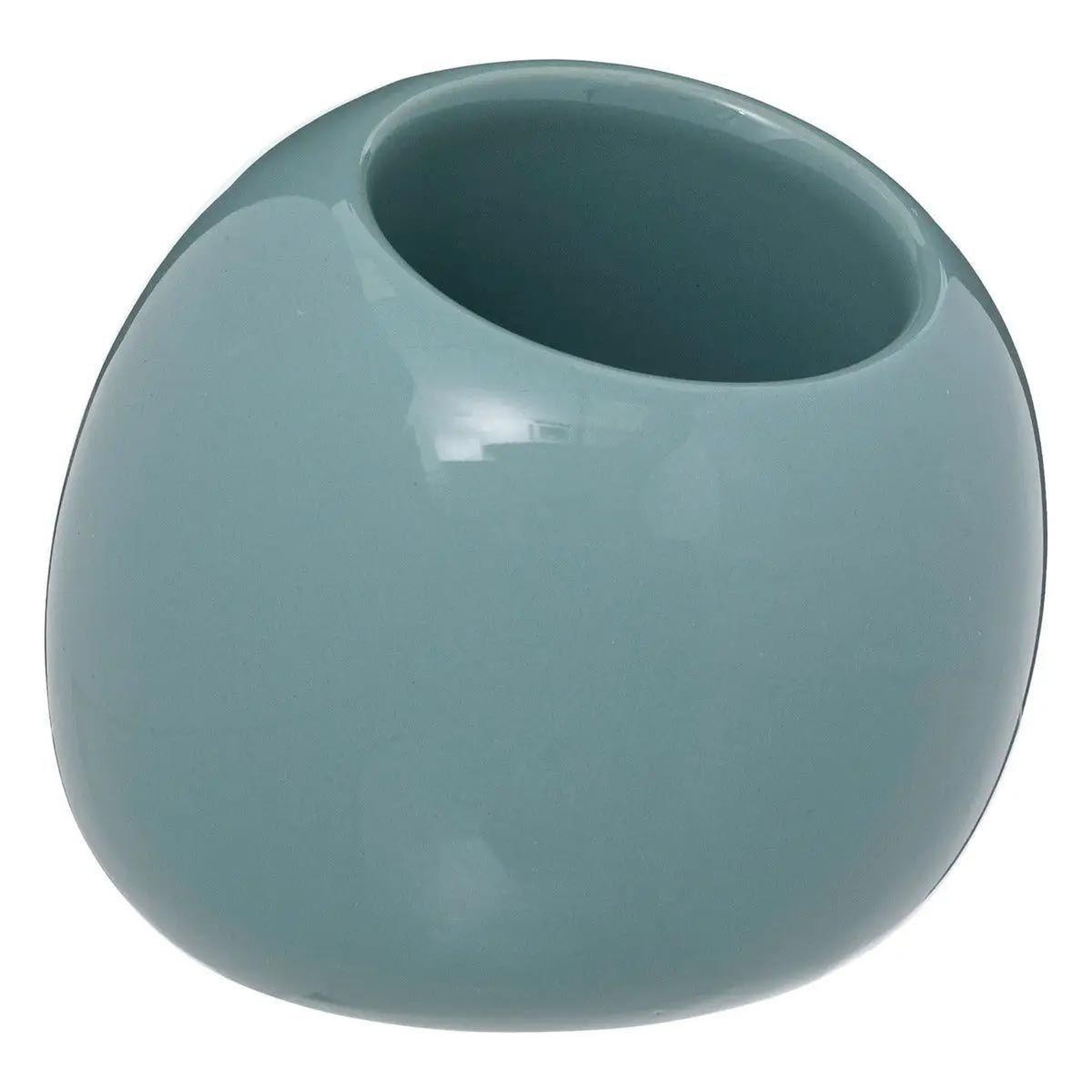 Voir la diapositive 3 : FIVE Brosse wc en céramique  sun  36cm bleu arctique