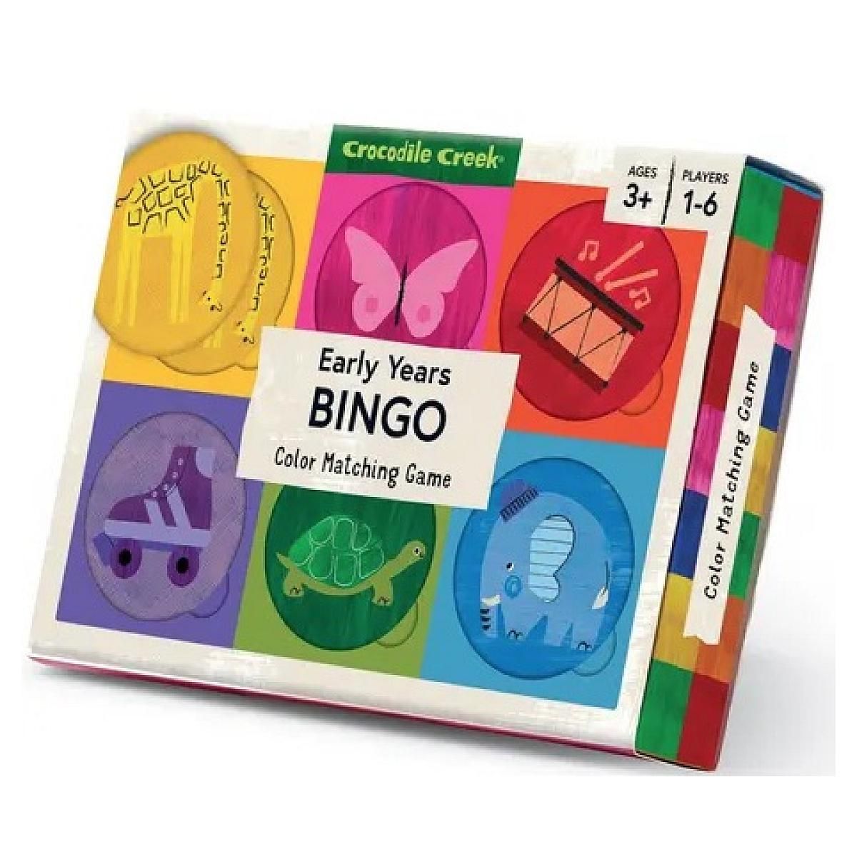 CROCODILE CREEK Loto des couleurs en carton