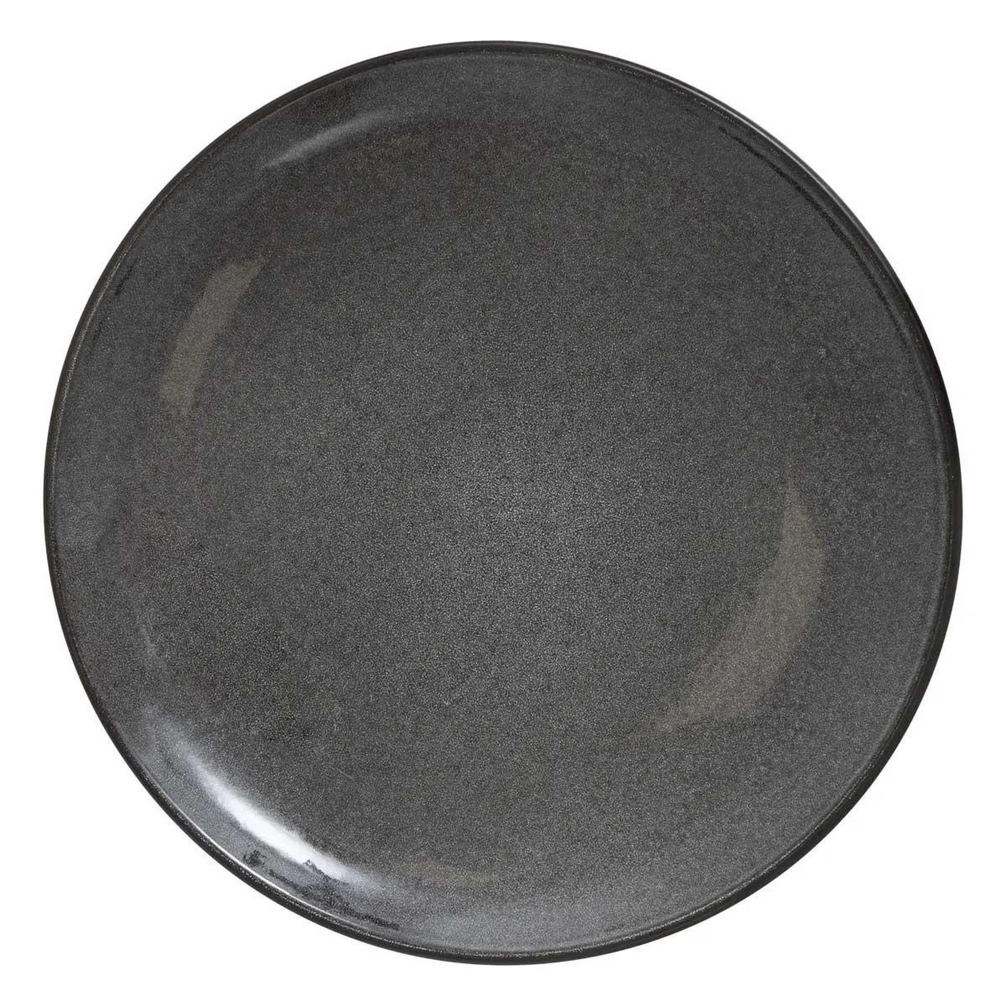SECRET DE GOURMET Lot de 6 assiettes à dessert  diane  21cm gris foncé