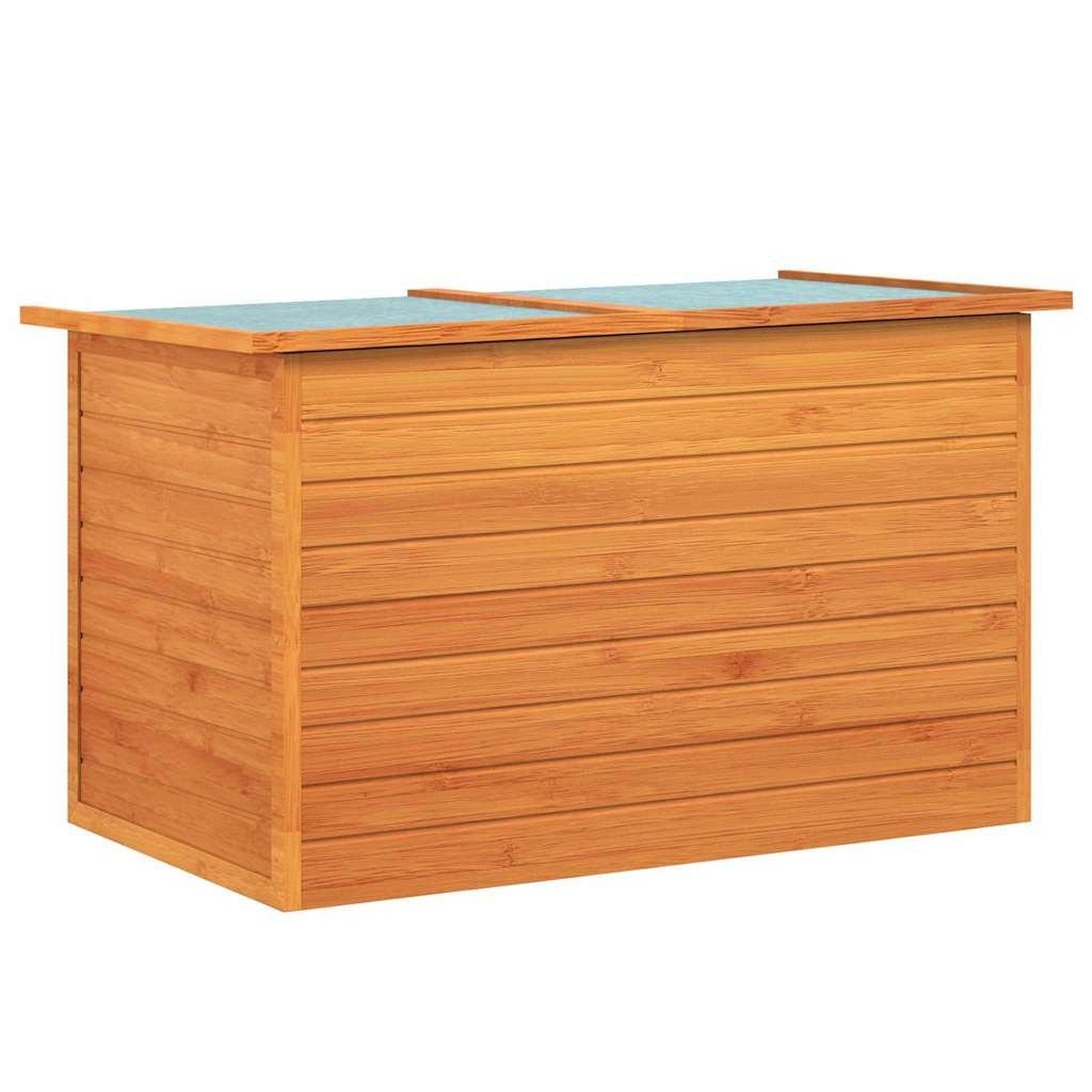 Voir la diapositive 1 : VIDAXL Boîte de rangement de jardin 126x72x72 cm Bois