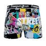 Voir la diapositive 6 : FREEGUN Lot de 3 boxers homme Pop Summer Art