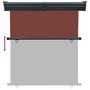 Voir la diapositive 5 : VIDAXL Auvent lateral de balcon 175x250 cm Marron