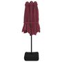 Voir la diapositive 5 : VIDAXL Parasol de jardin a double tete rouge bordeaux 449x245 cm