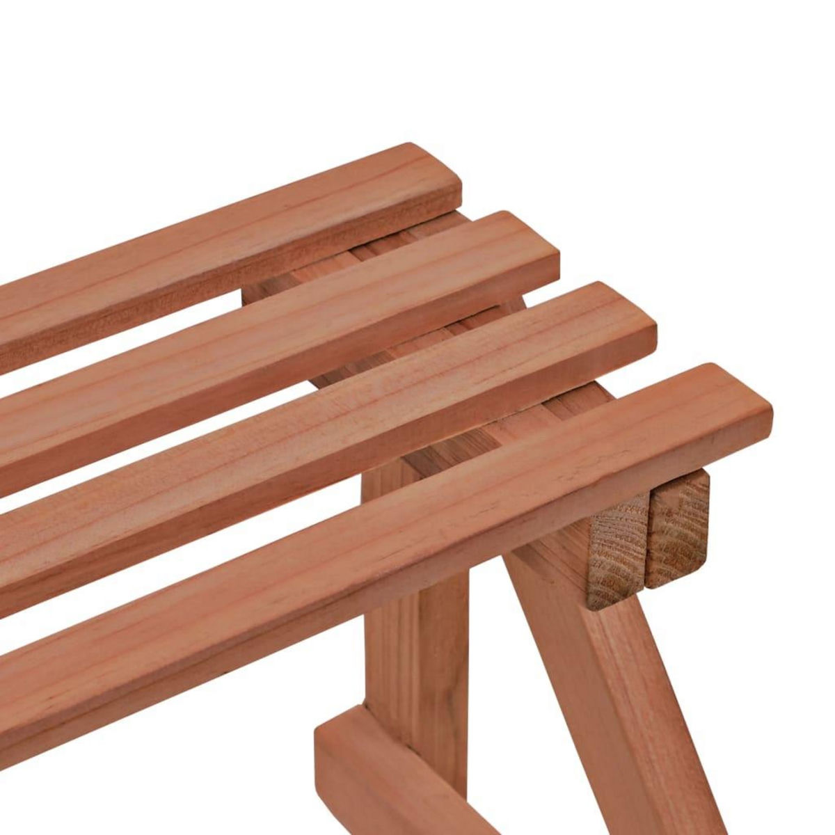 VIDAXL Support a 3 niveaux pour plantes Bois de cedre 48 x 45 x 40 cm