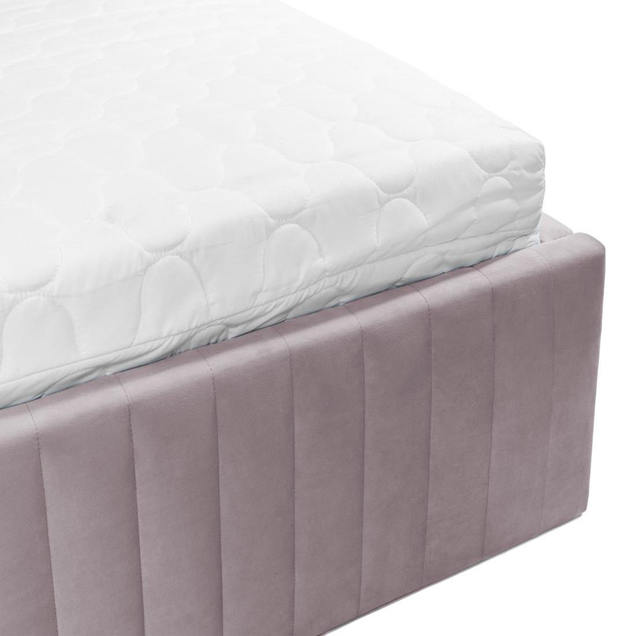 Voir la diapositive 6 : BEST MOBILIER Stuart - lit coffre - 180x200 cm - sommier inclus - en velours