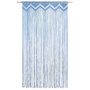 Voir la diapositive 2 : VIDAXL Rideau en macrame Bleu 140x240 cm Coton