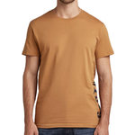 G-Star Raw T shirt  Homme G Star Raw Side Stencil. Coloris disponibles : Marron