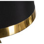 Voir la diapositive 4 : Paris Prix Lampe à Poser Design en Métal  Blacky  50cm Noir & Or