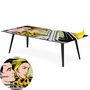 Voir la diapositive 3 : Paris Prix Table Basse 1 Cover  Fast Car  120cm Noir
