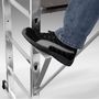 Voir la diapositive 4 : HAILO Echafaudage roulant d'escalier 3m en aluminium - HOBBYSTEP H3