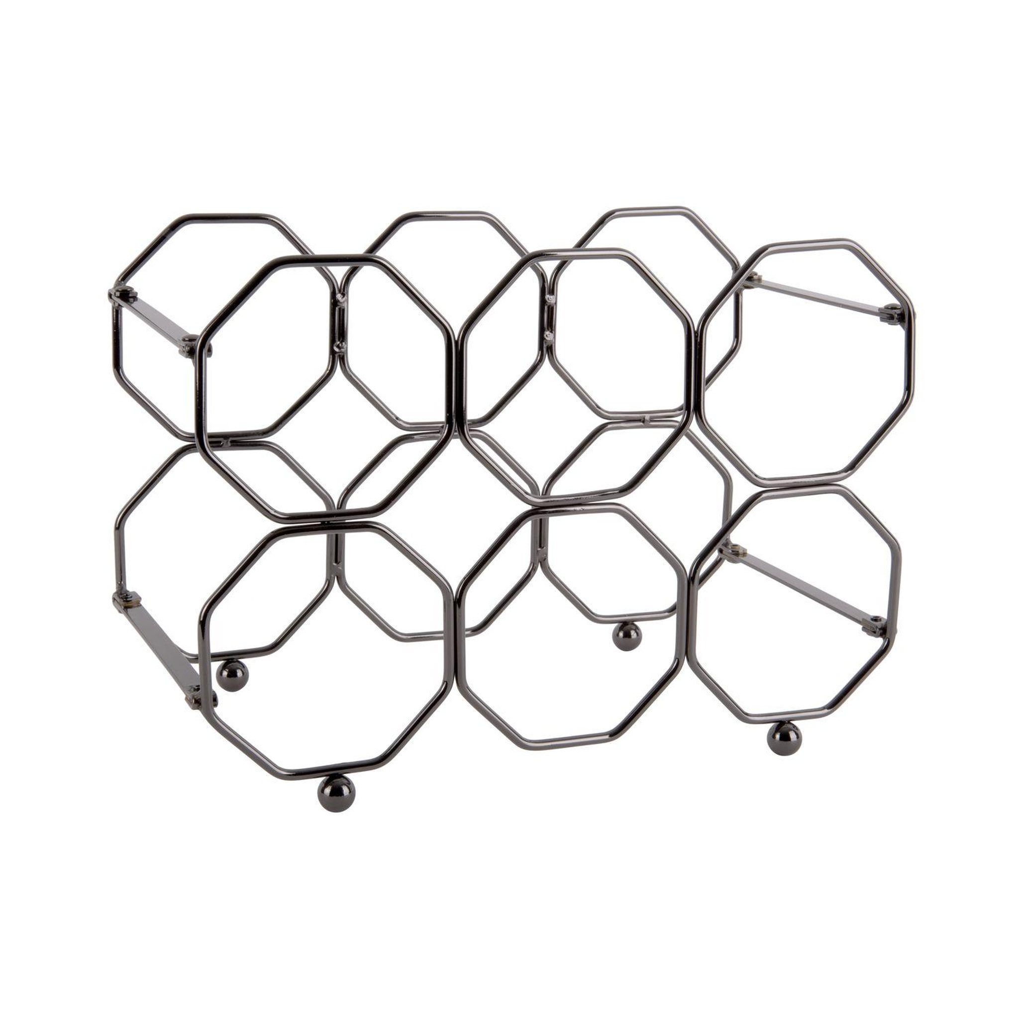 Voir la diapositive 2 : PRESENT TIME Range bouteille pliable design métal Honey