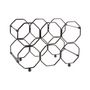 Voir la diapositive 2 : PRESENT TIME Range bouteille pliable design métal Honey