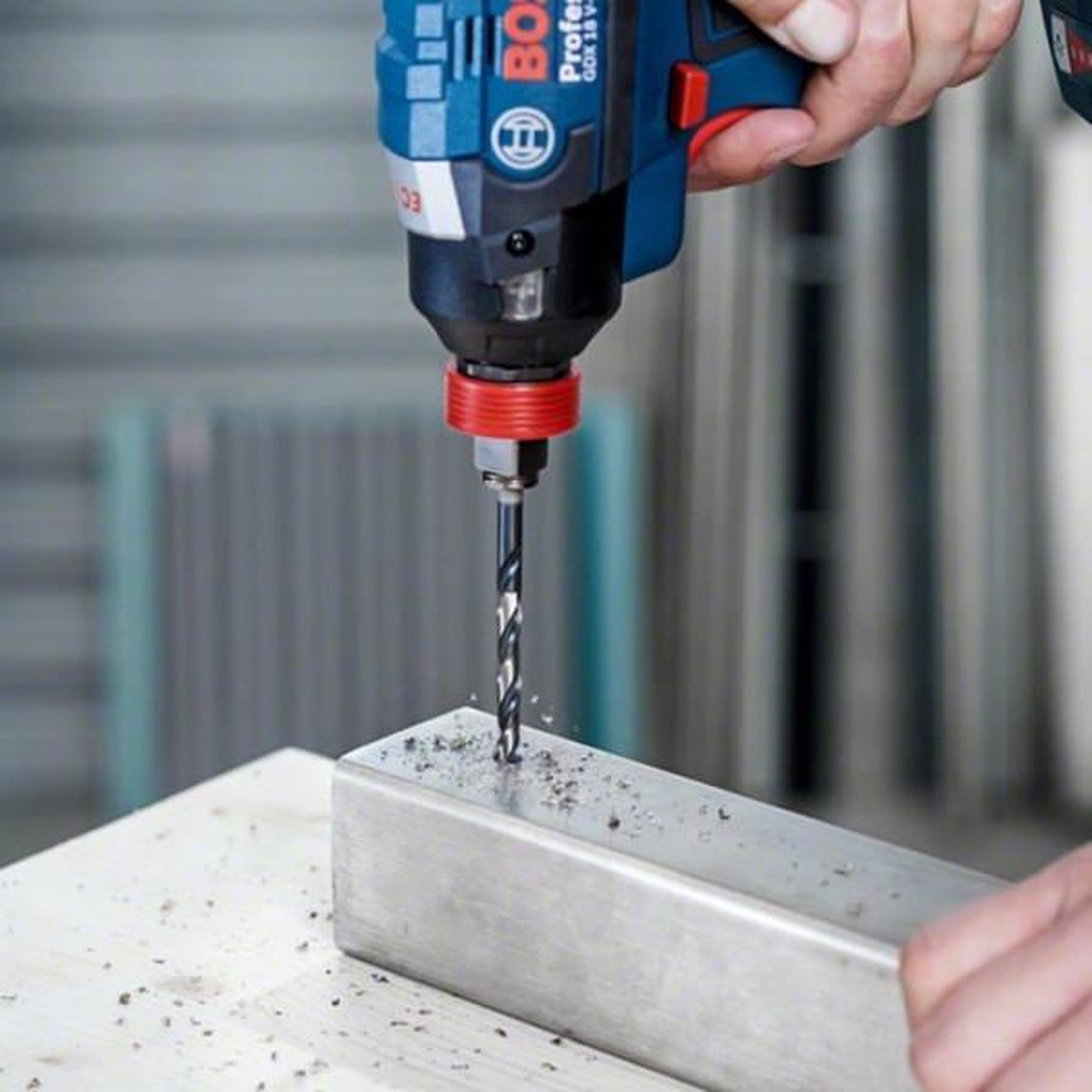 Voir la diapositive 2 : BOSCH Bosch professional 103 pieces jeu de forets et d'embouts (bois, la pierre et le métal, accessoires outils de perçage et de vis