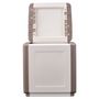Voir la diapositive 3 : INTEC Coffre de rangement 130L Beige/Taupe 54 x 53 x H57cm Poignées de transport polypropylène INTEC