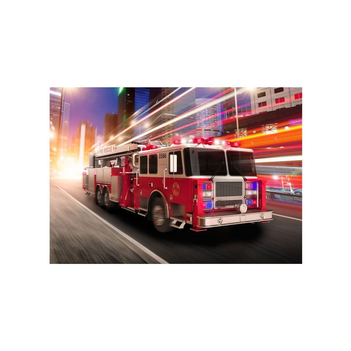 Paris Prix Papier Peint  Fire Truck
