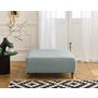 Voir la diapositive 2 : BEST MOBILIER Cristal - pouf modulable - 95 cm - en velours côtelé