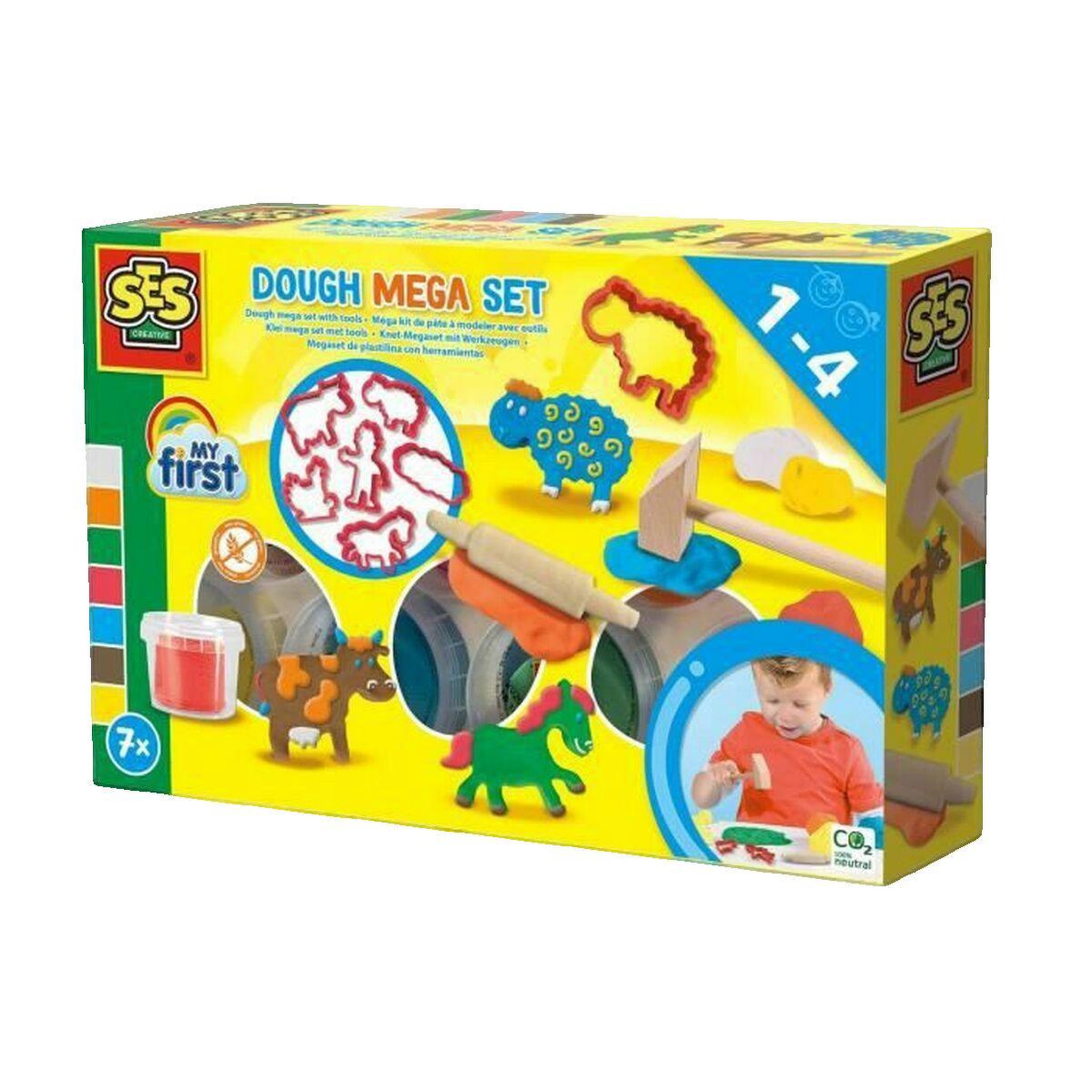 Pâte à modeler SES Creative My First kit méga