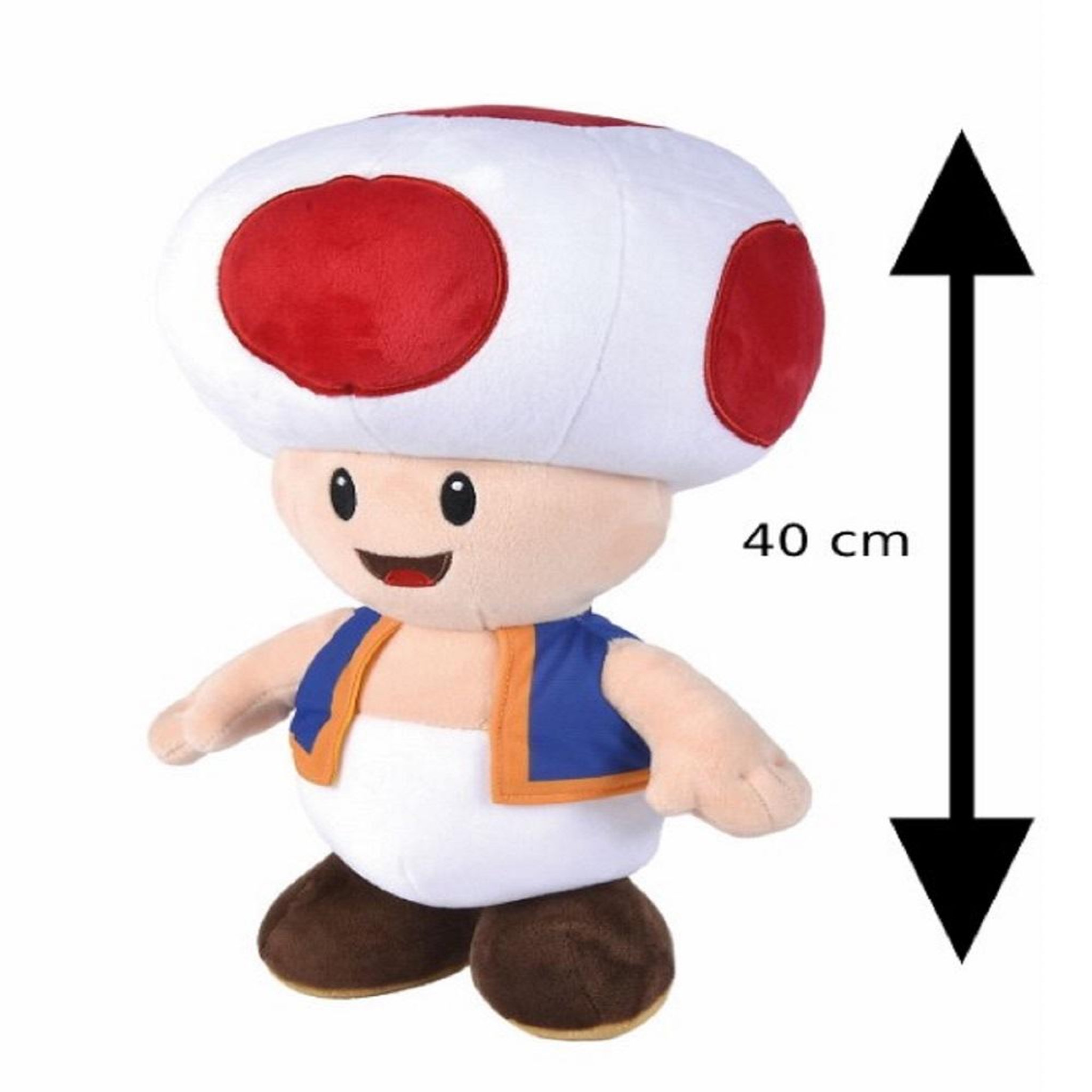 Voir la diapositive 3 : SIMBA Peluche Toad 40 cm Nintendo