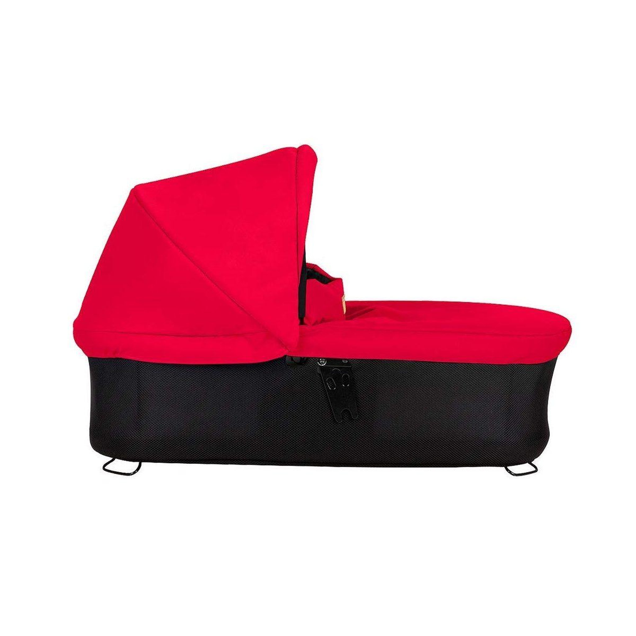 MOUNTAIN BUGGY Nacelle  carrycot plus pour urban jungle terrain +one berry rouge
