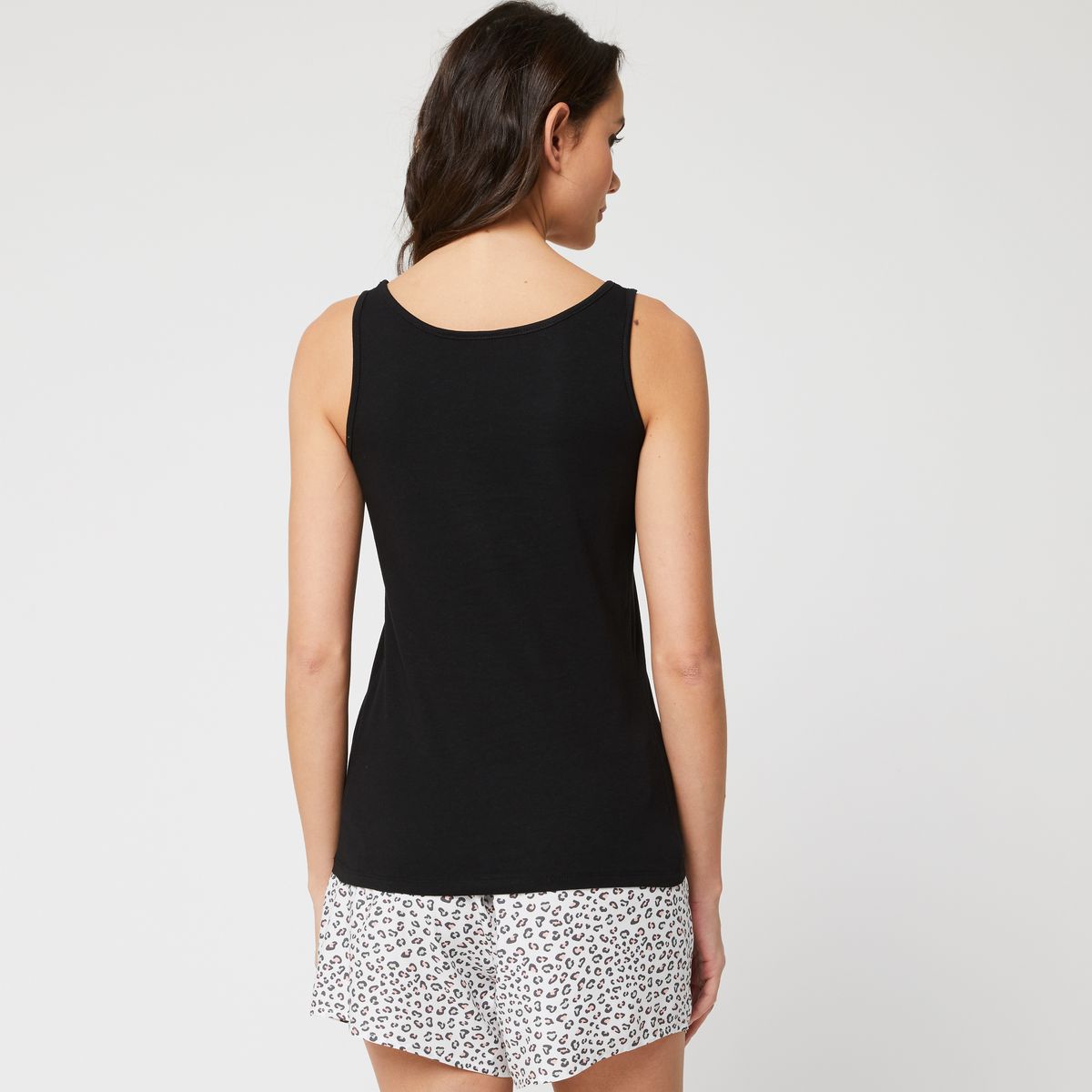 INEXTENSO Débardeur noir femme