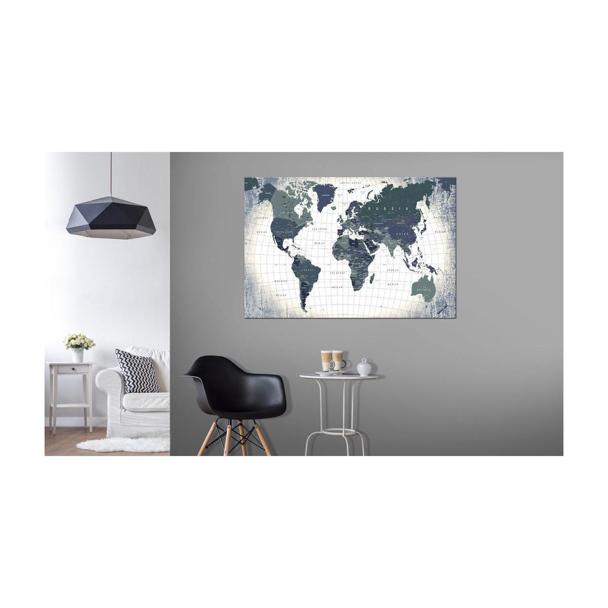 Voir la diapositive 2 : Paris Prix Tableau Imprimé  Structure of the World