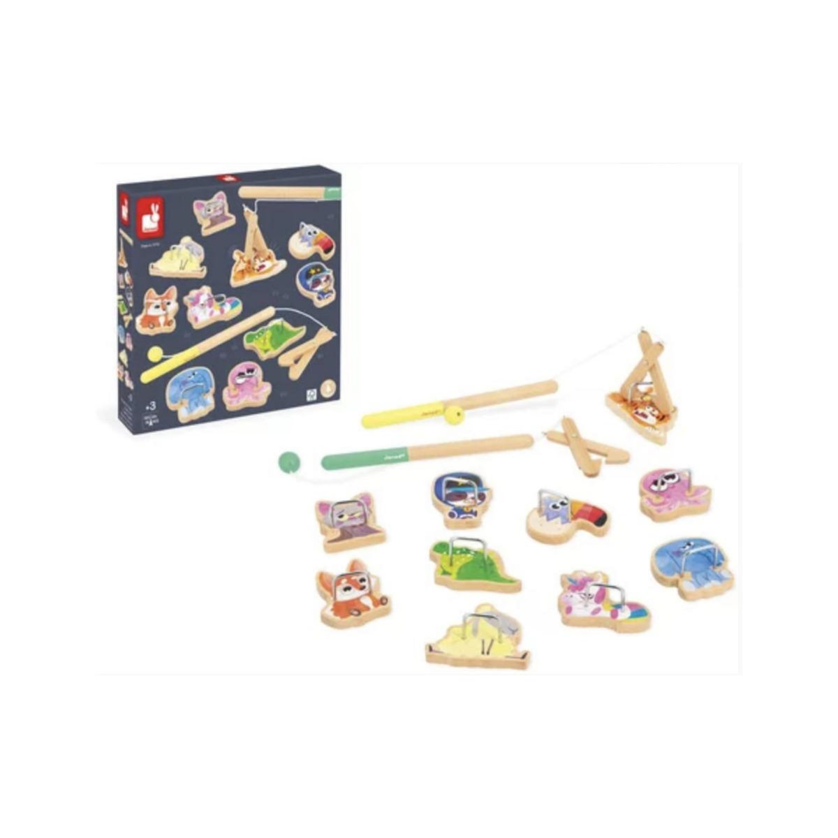 Juratoys-Janod APPLEPOP - Pinces à la ligne