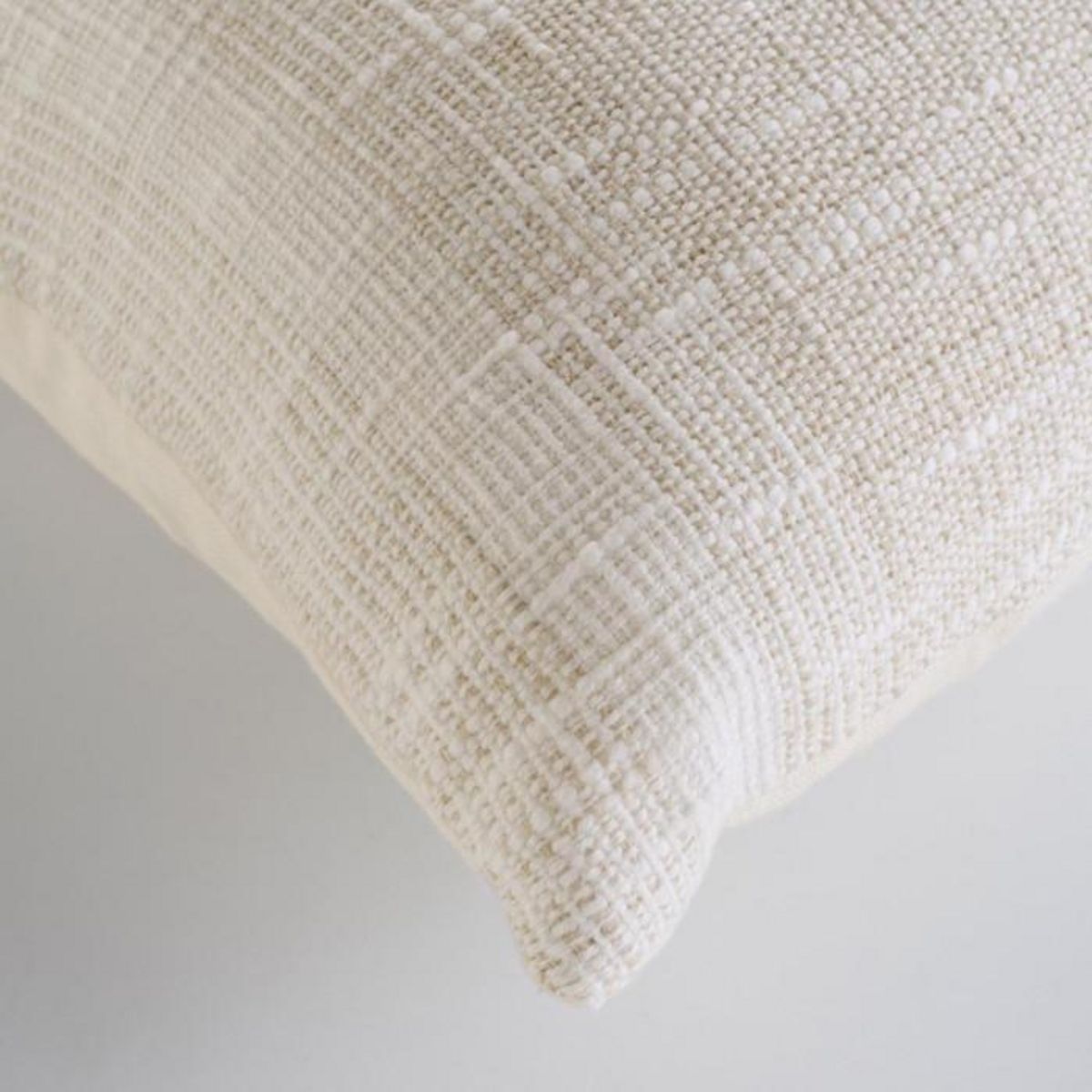 Paris Prix Coussin Déco Tissé  Island  45x45cm Beige