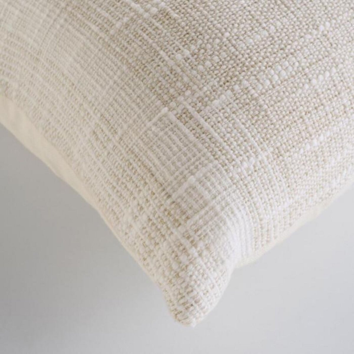 Paris Prix Coussin Déco Tissé  Island  45x45cm Beige