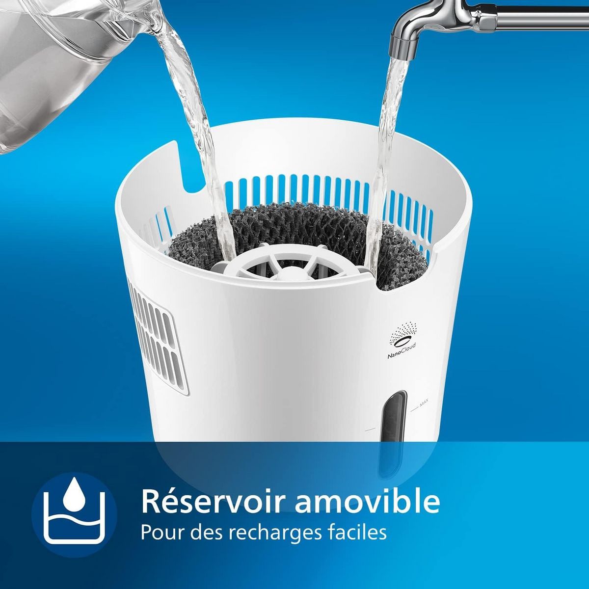 Philips Humidificateur d'air 300 ml/h - hu4816/10