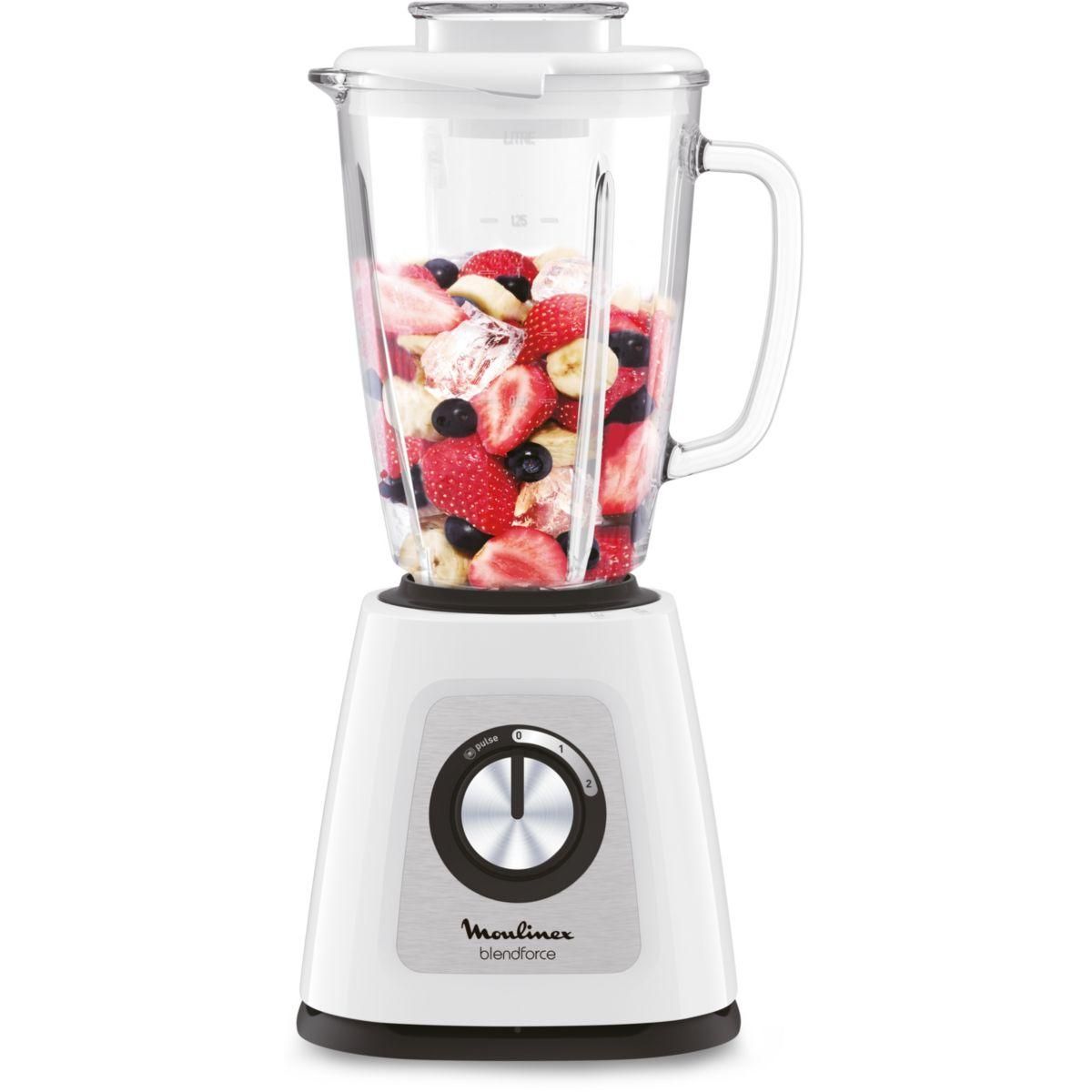 MOULINEX Blender blendforce 800w blanc LM43X11