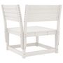 Voir la diapositive 5 : VIDAXL Salon de jardin 3 pcs blanc bois de pin massif