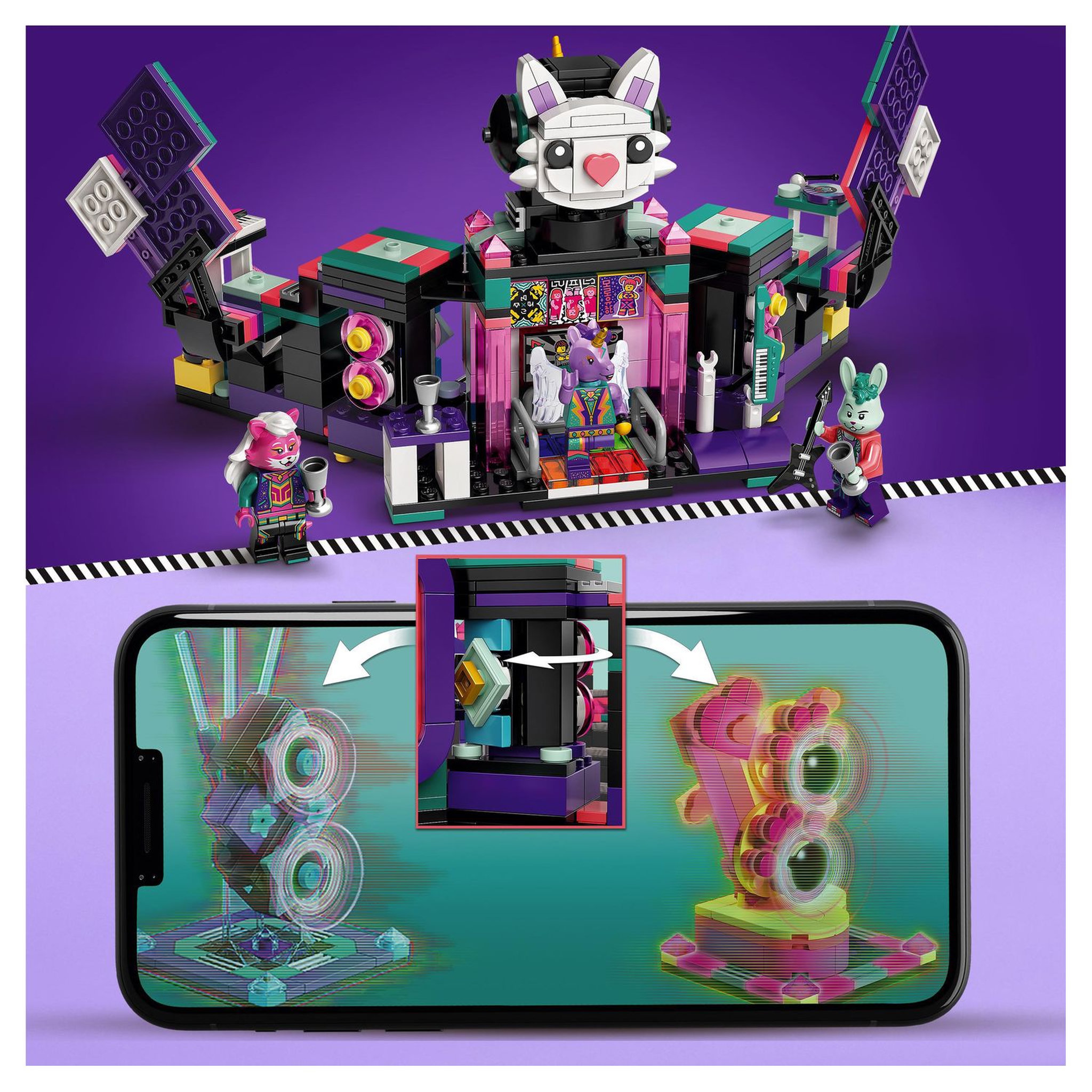 Voir la diapositive 6 : LEGO 43113 VIDIYO K-Pawp Concert BeatBox Music Video Maker