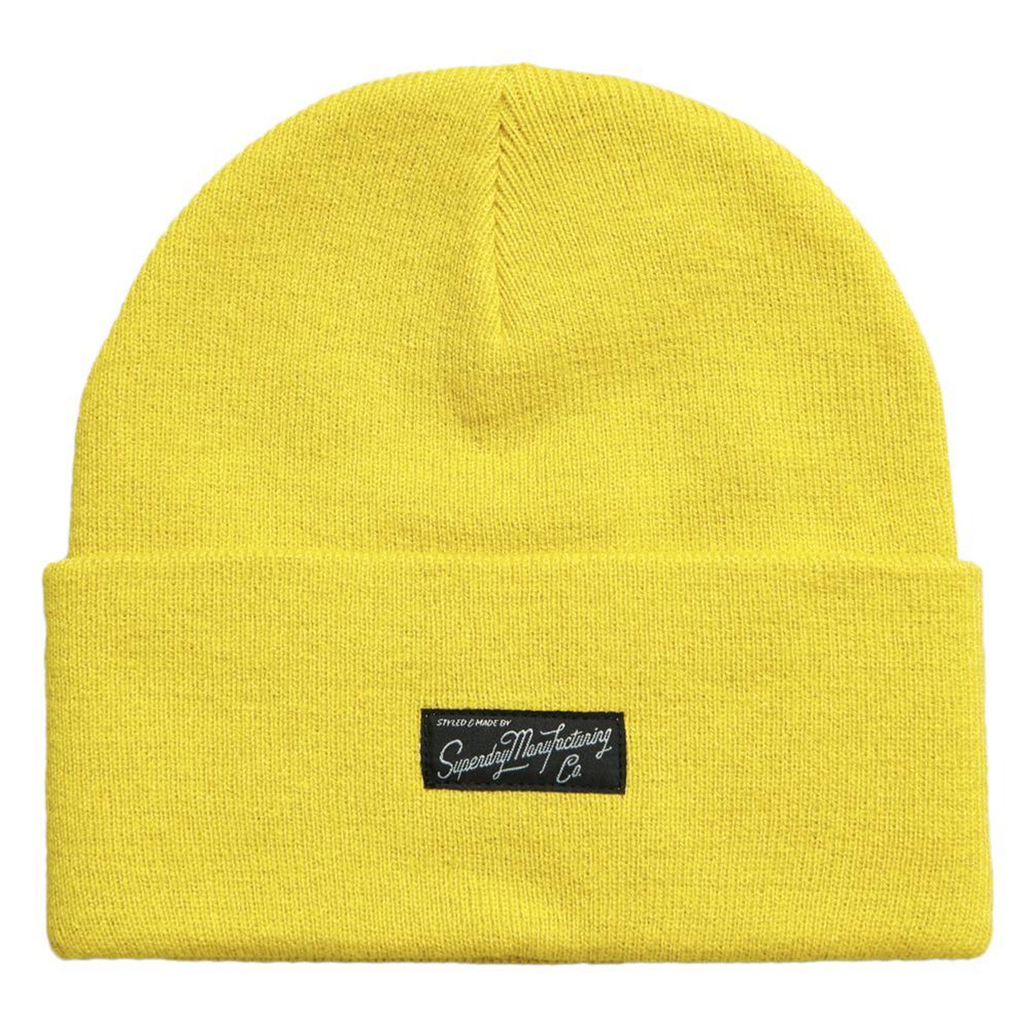 SUPERDRY Bonnet Jaune Mixte Superdry Vintage Classic Beanie