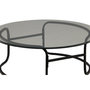 Voir la diapositive 5 : Paris Prix Table Basse Design en Verre  Lomma  110cm Noir