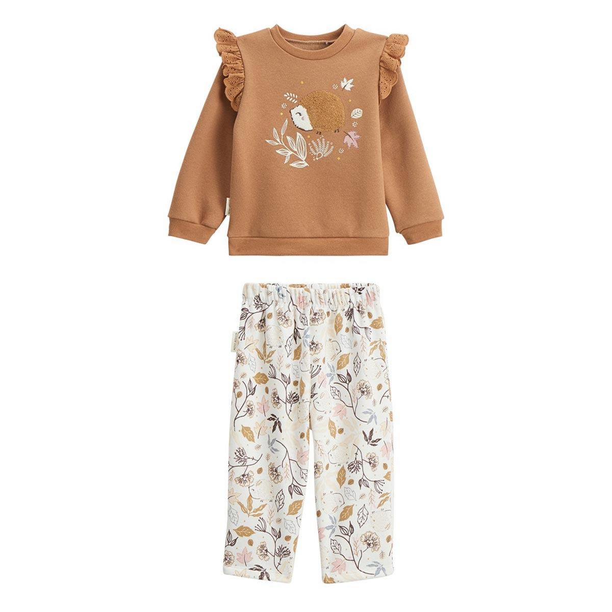 Petit Béguin Ensemble enfant sweat et pantalon en molleton Chincha