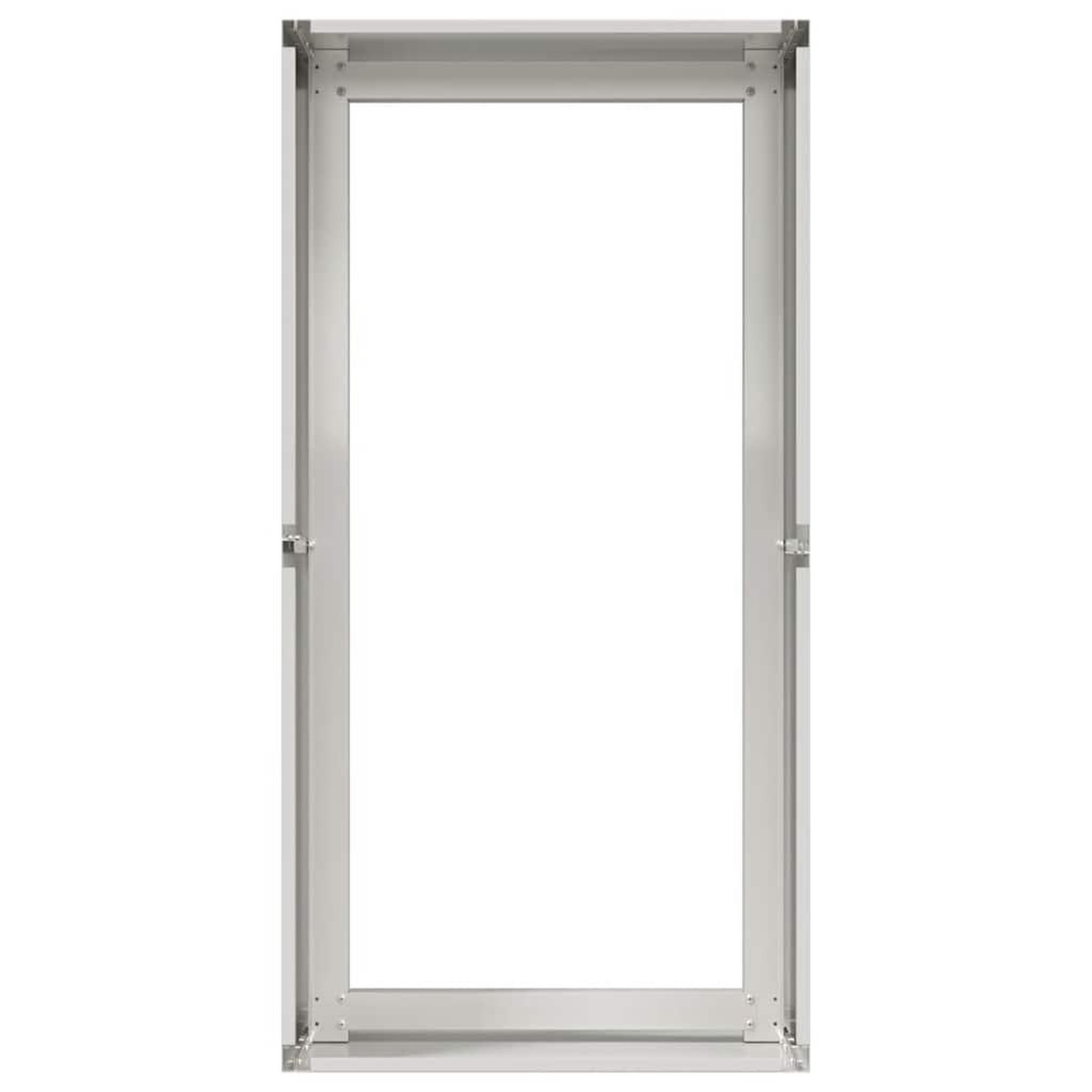 Voir la diapositive 5 : VIDAXL Jardiniere 40x80x40 cm acier inoxydable