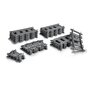 LEGO City 60205 - Pack de rails, Ensemble d'Accessoires d'Extension City Train