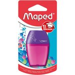 MAPED Taille-crayon 1 trou avec réservoir Bulbo coloris aléatoire