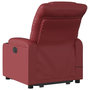 Voir la diapositive 5 : VIDAXL Fauteuil inclinable de massage electrique rouge bordeaux