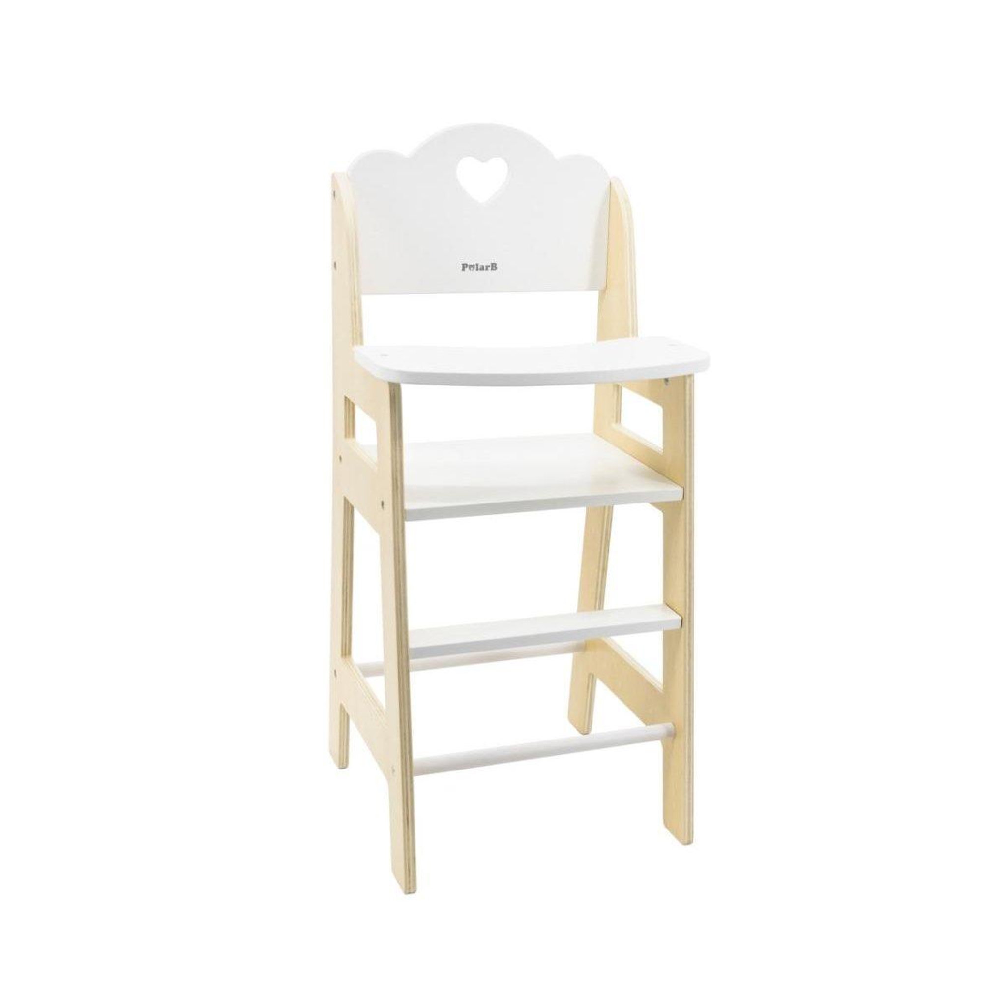 Voir la diapositive 3 : VIGA Chaise haute de poupée  44237 polarb - bois