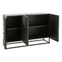 Voir la diapositive 3 : Paris Prix Buffet 3 Portes en Bois  Shanil  120cm Noir