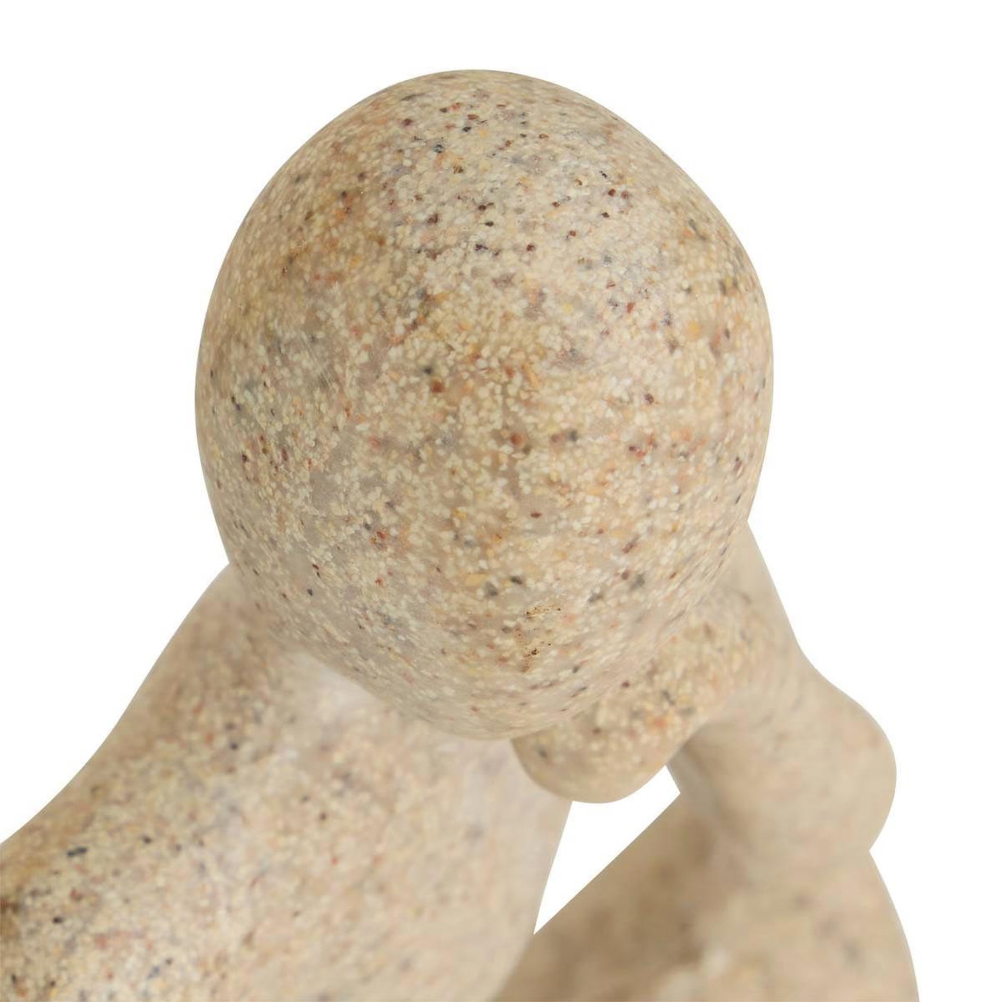Voir la diapositive 5 : ATMOSPHERA Lot de 3 statuettes femmes  aby  11cm beige
