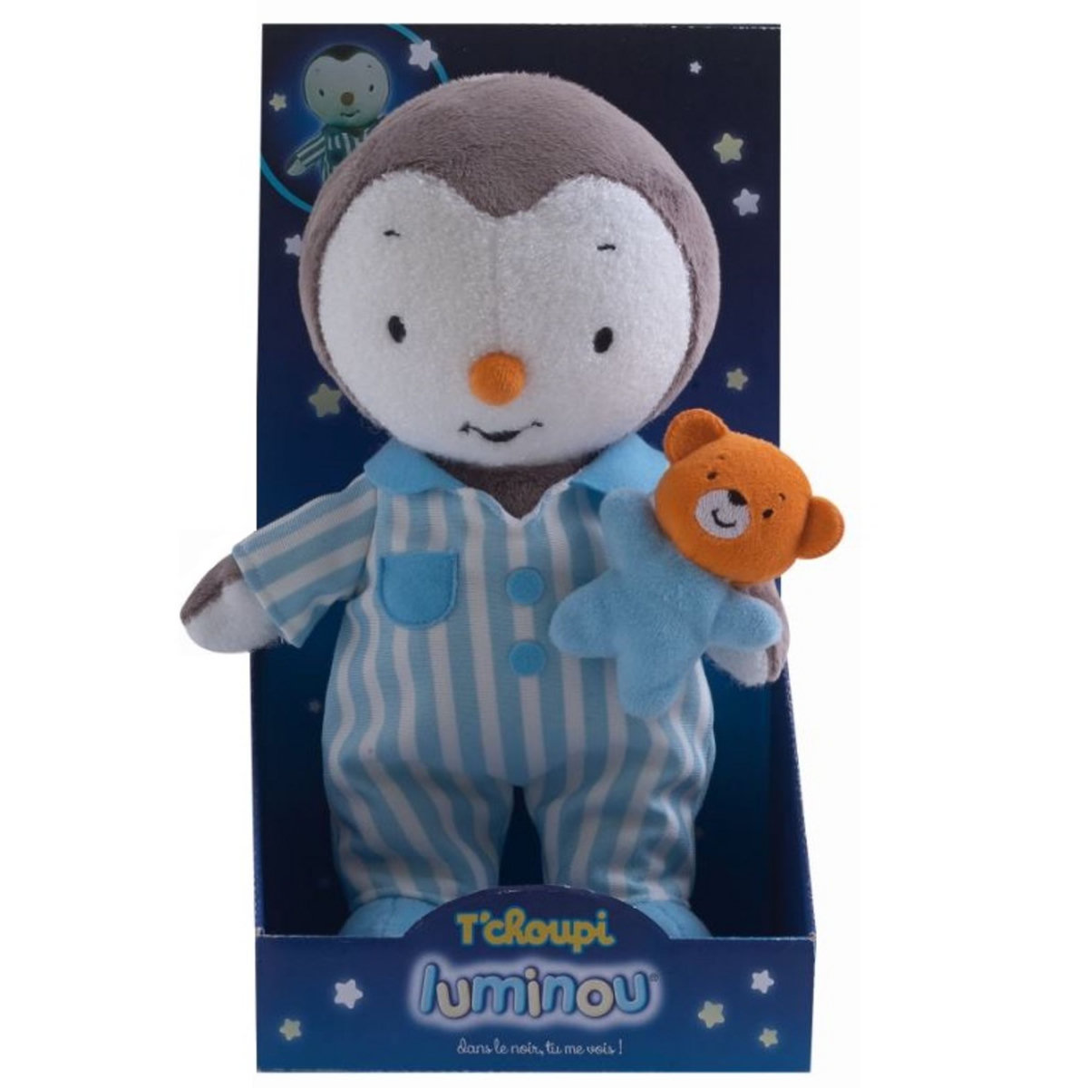 JEMINI Peluche Tchoupi Luminou 25 cm
