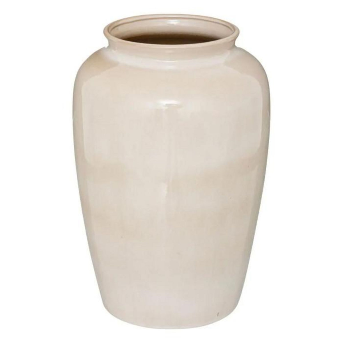 ATMOSPHERA Vase Design en Céramique  Seav  29cm Beige