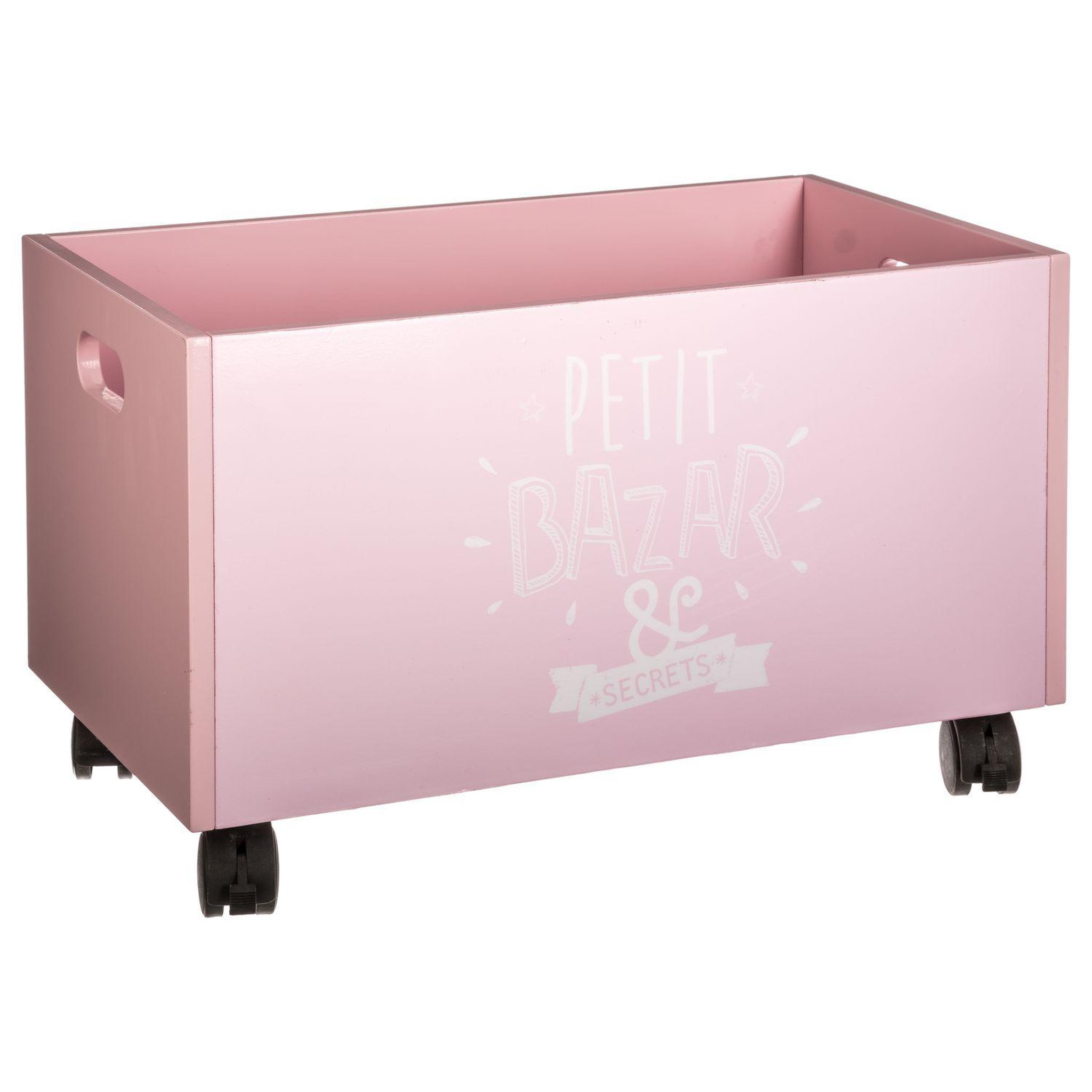 Voir la diapositive 1 : Atmosphera Kids Coffre de rangement à roulettes Kids