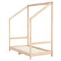Voir la diapositive 3 : VIDAXL Cadre de lit pour enfant 70x140 cm bois de pin massif